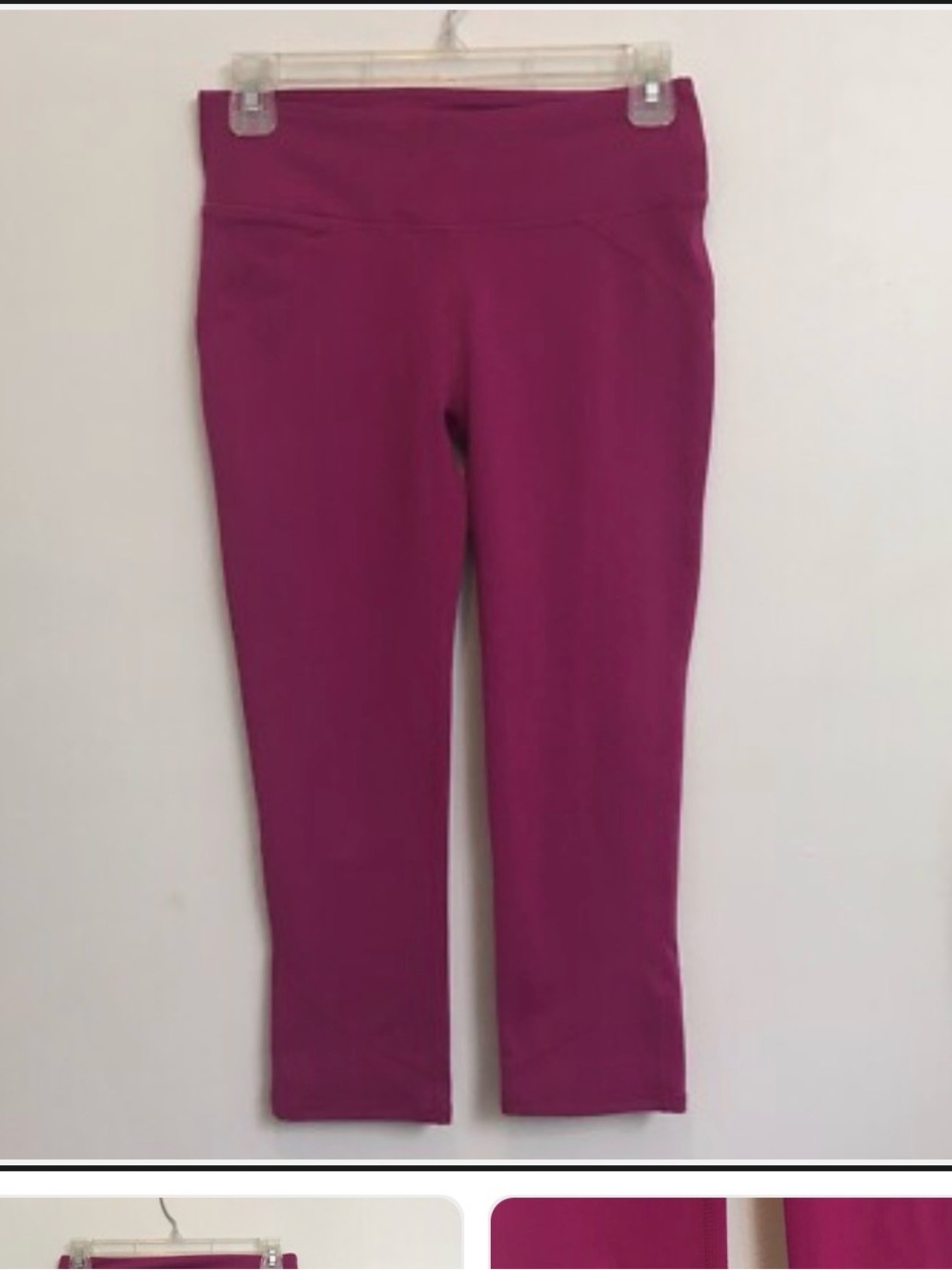 Fabletics Women’s Define Powerhold mid rise Capri cropped Leggings